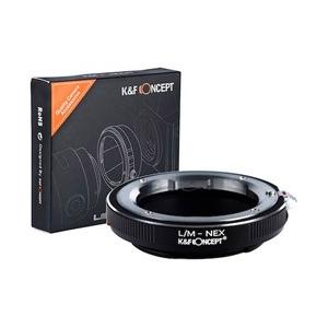 K＆F Concept レンズマウントアダプター KF-LME (ボディ側:ソニーE、レンズ側:ライ...
