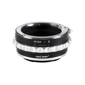 K＆F Concept レンズマウントアダプター　KF-DAE【ボディ側：ソニーE/レンズ側：ペンタ...