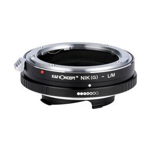 K＆F Concept マウントアダプター KF-NGM  (ニコンFマウント（Gタイプ対応）レンズ...