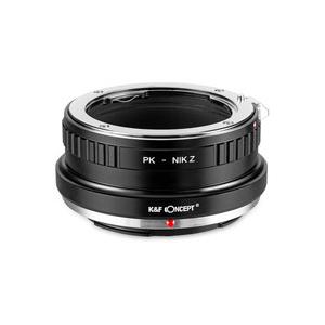 K＆F Concept マウントアダプター　KF-PKZ　（ペンタックスKマウントレンズ → ニコン...