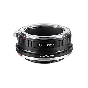 K＆F Concept マウントアダプター　KF-NFRF　（ニコンFマウントレンズ → キヤノンR...