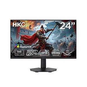 HKC G24H3D ゲーミングモニター   ［23.8型 /フルHD(1920×1080) /26...