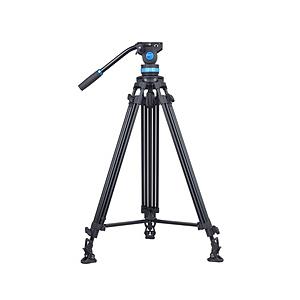 SIRUI アルミ合金製3段三脚セット(ブロードキャストモデル) L  ブラック SH25-JP ［...