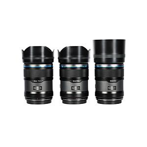 SIRUI オートフォーカスレンズ F1.2 APS-C 3本セット X/ブラック  ブラック AS...