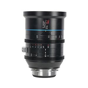 SIRUI マクロ/単焦点シネマレンズ Full Frame 75mm PL  ブラック Jupit...