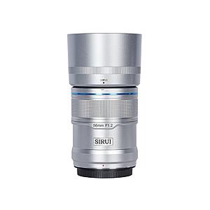 SIRUI オートフォーカスレンズ F1.2 APS-C 56mm E/シルバー  シルバー 56A...