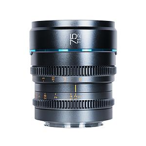 SIRUI シネマレンズ T1.2 APS-C/S35 75mm ソニーEマウント/グレー SIRU...