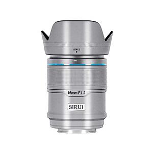 SIRUI オートフォーカスレンズ F1.2 APS-C 16mm Z/シルバー SIRUI シルバ...