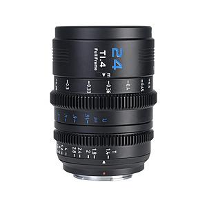 SIRUI マウント交換式シネマレンズ T1.4 Full Frame 24mm E/ブラック(L/...