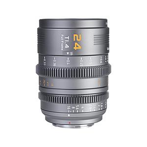 SIRUI マウント交換式シネマレンズ T1.4 Full Frame 24mm E/グレー(L/R...
