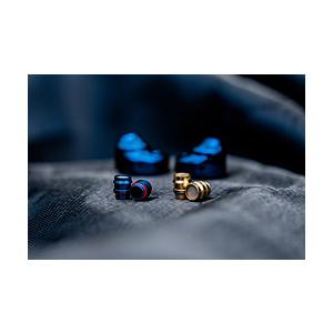 DUNU-TOPSOUND イヤホン カナル型  ヴィヴィッドブルー HAYABUSA ULTRA ...