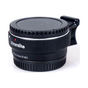 COMMLITE マウントアダプター　（カメラ側：ソニーEマウント、レンズ側：キヤノンEF） CM-...
