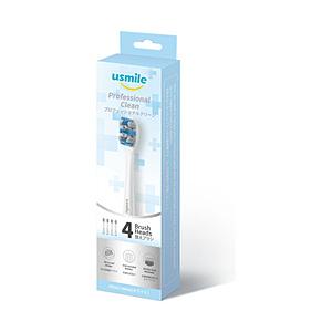 USMILE PRO01 プロフェッショナルクリーン 替えブラシ usmile（ユースマイル） ホワ...