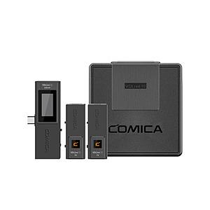 COMICA 2.4 ワイヤレス 多機能USBマイク  ブラック VDLive10USBB 【864...