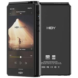 HIBY ハイレゾポータブルプレーヤー  ブラック R6 III Black ［ハイレゾ対応 /4GB］