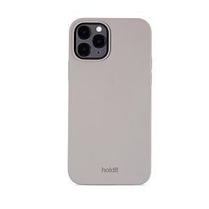 HOLDIT iPhone12/12pro用 ソフトタッチシリコーンケース トープ Taupe