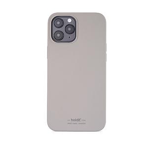 HOLDIT iPhone12proMAX用 ソフトタッチシリコーンケース トープ Taupe