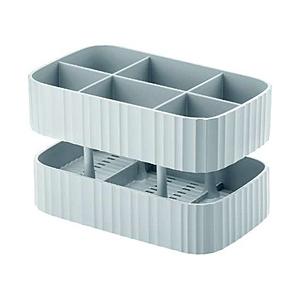 グッチーニ 再生プラスチック製 高品質カトラリードレイナー 2P DRAIN＆SAFE  グレー 1...