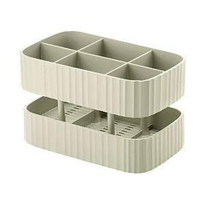 グッチーニ 再生プラスチック製 高品質カトラリードレイナー 2P DRAIN＆SAFE  クレイ 1...