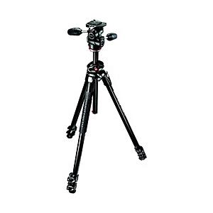 Manfrotto 290DUALアルミニウム三脚+3ウェイ雲台キット MK290DUA3-3W