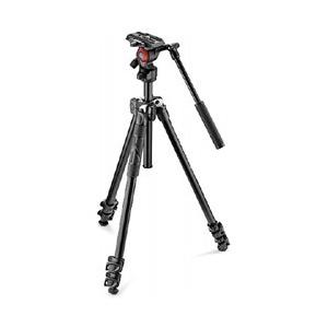 Manfrotto 【3段三脚】ビデオ三脚キット 290LIGHT（小型フルードビデオ雲台「MVH4...