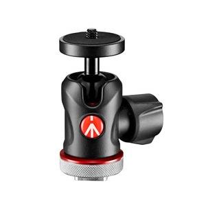 Manfrotto センターボール雲台コールドシュー付き MH492LCD-BH ブラック