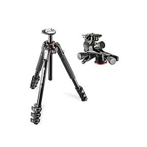 Manfrotto（マンフロット） 190プロカーボン4段三脚+XPROギア付き雲台