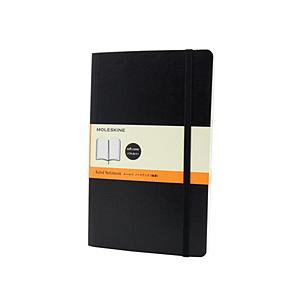 MOLESKINE ノートブック ソフトカバー Large クラシック ブラック QP616 ［横罫...