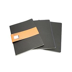 MOLESKINE ノートブック 3冊セット XL カイエ ジャーナル ブラック QP321 ［横罫...