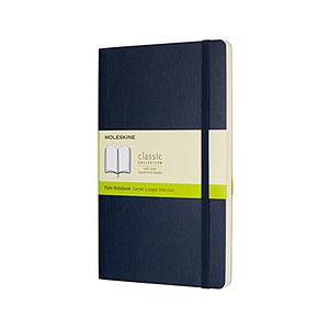 MOLESKINE カラーノート ノートブック ソフトカバー プレーン (無地) Sブルー Larg...
