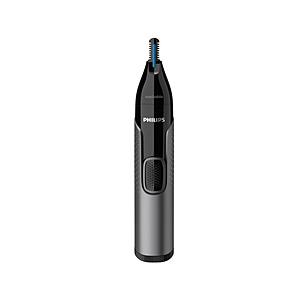 PHILIPS(フィリップス) NT3650/16 ノーズエチケットカッター  ブラック×メタリックシルバー