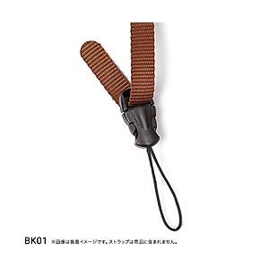 CAMIN cam-in （カムイン） カメラストラップ アダプター / 取り付けパーツ 紐型 BK...