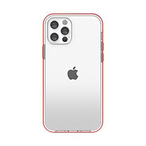 UI iPhone 12/12 Pro 6.1インチ対応INO ACHROME SHIELD レッド