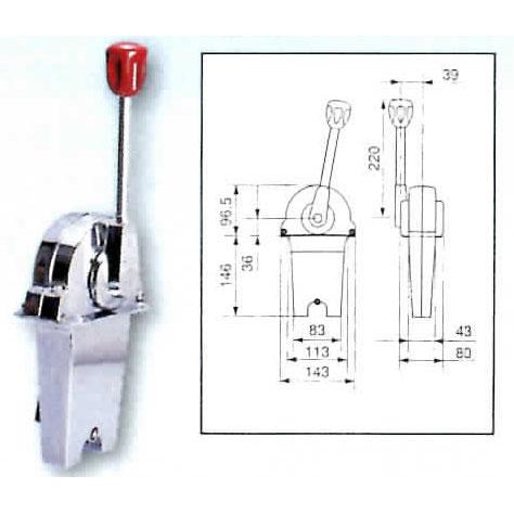 HI-LEX コントロールボックス AX20Ｈ ガバナ(アクセル/スロットル) AX-20Ｈ ミリネ...