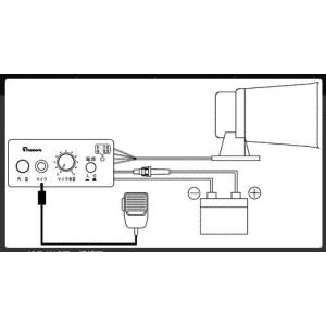 汽笛専用アンプ MA-427 汽笛 アンプ 船...の詳細画像1