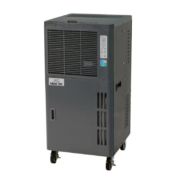 【お届け先法人様限定】ナカトミ ノンフロン型 除湿機 ＮＤＭ−１８Ｃ 単相１００Ｖ　天吊り 床置き式