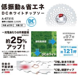 マキタ A-67315 刈払機用DCホワイトチ...の詳細画像1