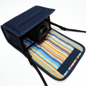 キャノンEOS M6 ケース(ネイビー)--標...の詳細画像1