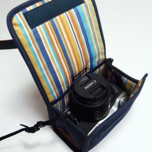 キャノンEOS M6 ケース(ネイビー)--標...の詳細画像1