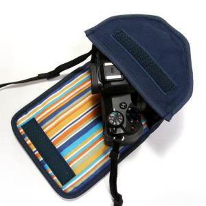キヤノン EOS Kiss M2ケース(ネイビ...の詳細画像3