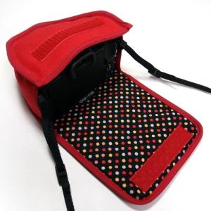 キヤノン EOS Kiss M2ケース(レッド...の詳細画像1