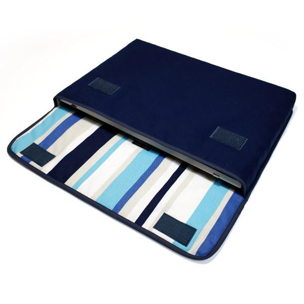 VAIO S15ケース / VAIO Pro PHケース「FILO」（ネイビー・ストライプ）suon...