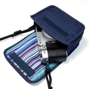 Suono（スオーノ） LUMIX G100D ケース (ブラック・アルバグレイ