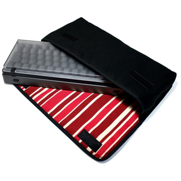 HHKB Studio キーボードケース ルーフサイズ (ブラック・ボルドーストライプ) suono...