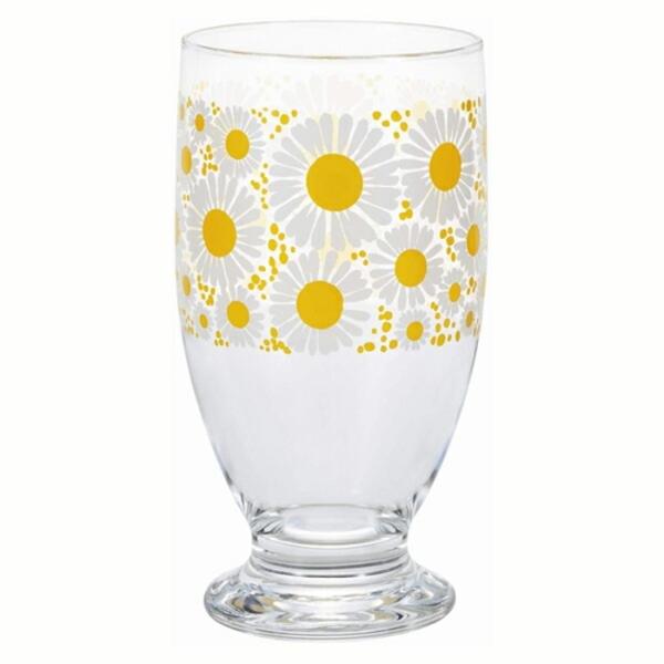 アデリア レトロ 台座付きグラス320 花かざり コップ グラス フロート パフェ