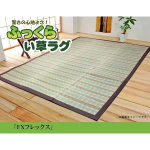 ウレタン8mm入り い草ラグカーペット 約180×180cm｜y-syo-ei