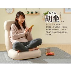 14段リクライニング座椅子 日本製 ハイバック...の詳細画像2