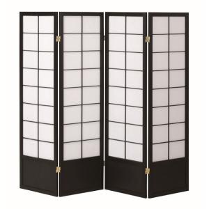 4連 和風 衝立 高さ150cm パーティション 木製 つい立