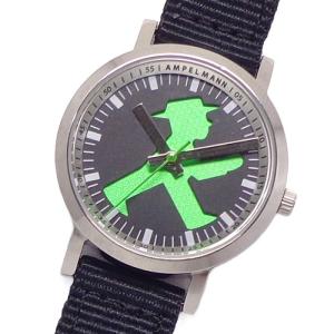 腕時計 アンペルマン レディース キッズ メンズ ウォッチ AFB2038-12  クォーツ 3針 ナイロン ドイツ 信号機 ピクトグラム ベルリン｜y-takarabako