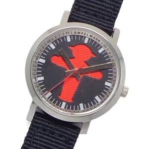 腕時計 アンペルマン レディース キッズ メンズ ウォッチ AFB2038-19  クォーツ 3針 ナイロン ドイツ 信号機 ピクトグラム ベルリン｜y-takarabako